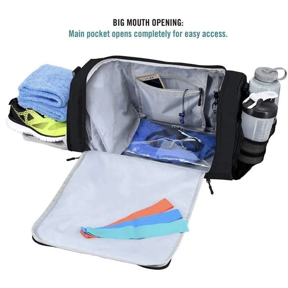 FocusGear Ultimate Gym Bag 2.0, 15x10x9